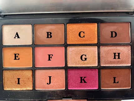 アフターグロー アイシャドーパレット/NARS/アイシャドウパレットを使ったクチコミ(2枚目)