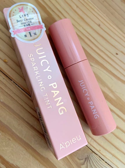 アピュー ジューシーパン スパークリングティント/A’pieu/口紅を使ったクチコミ(1枚目)