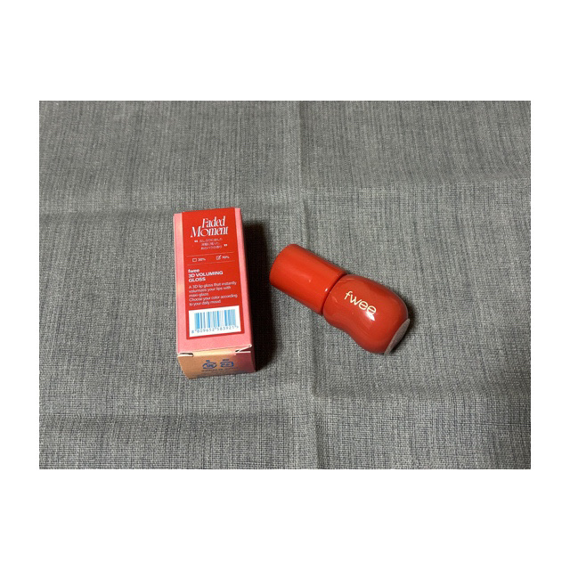 フィー 3Dボリューミンググロス/fwee/リップグロスを使ったクチコミ（1枚目）