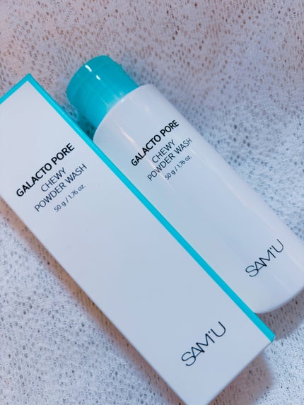 サミュ ガラクトポア チューイー パウダーウォッシュ/SAM'U/洗顔パウダーを使ったクチコミ(6枚目)
