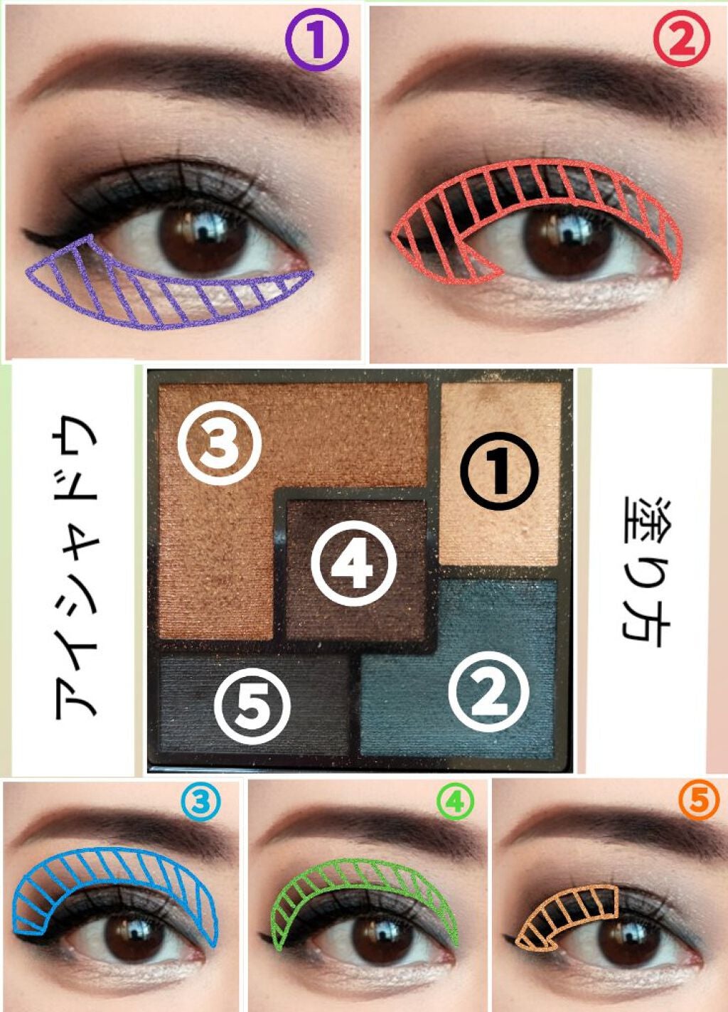 クチュール クルール パレット/YVES SAINT LAURENT BEAUTE/アイシャドウパレットを使ったクチコミ(2枚目)