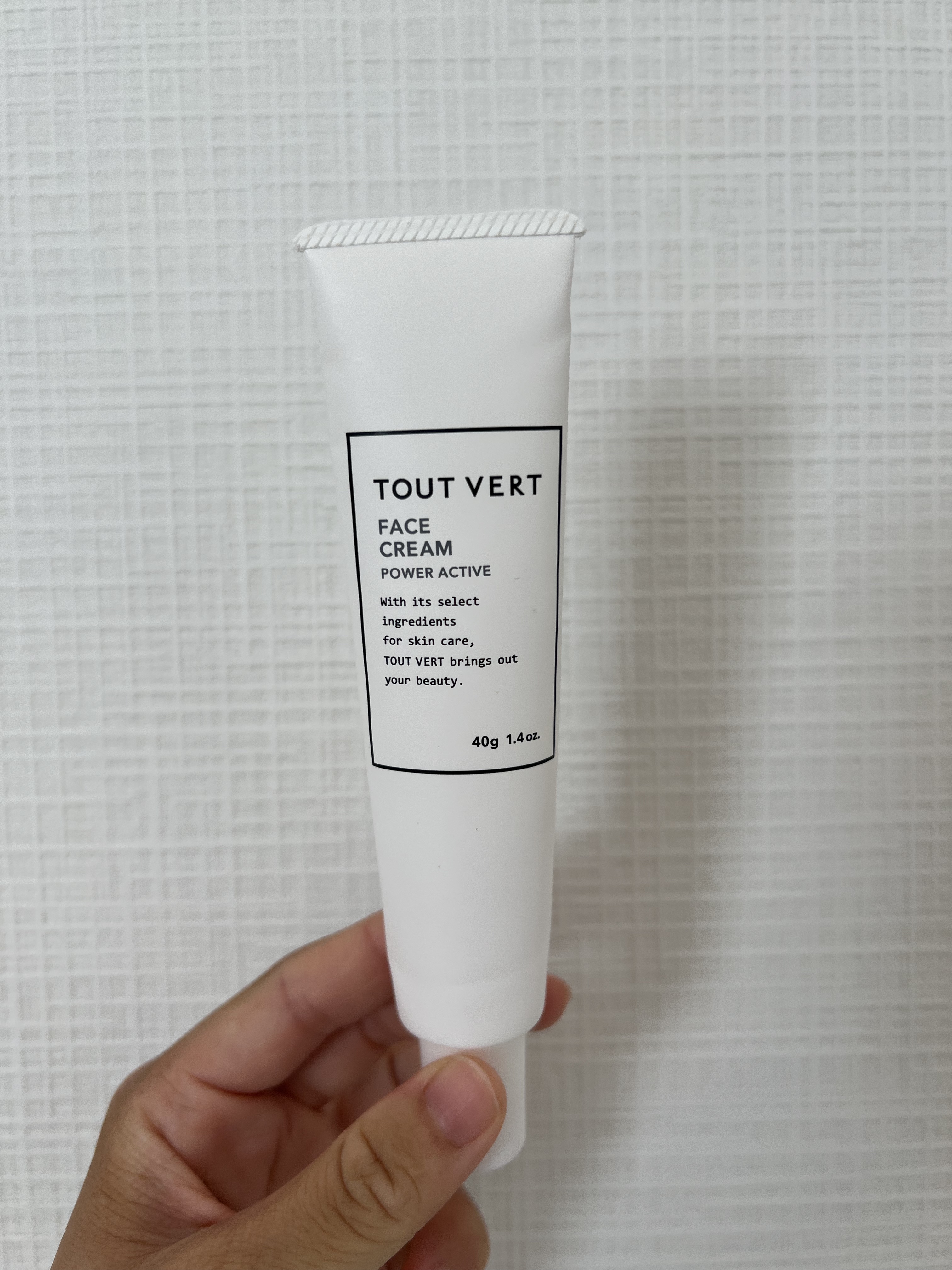 フェイスクリーム パワーアクティブ/TOUT VERT/フェイスクリームを使ったクチコミ（1枚目）