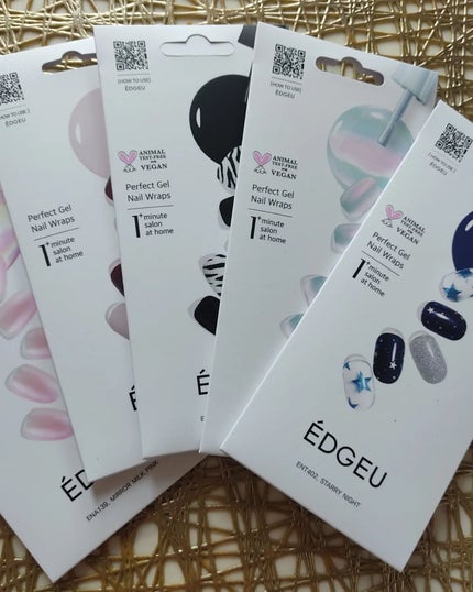 EDGEU ジェルネイルシール/EDGEU/ネイルシールを使ったクチコミ(5枚目)