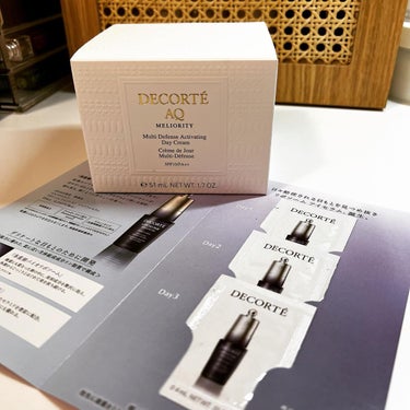 DECORTÉ AQ ミリオリティ インテンシブ デイクリーム のクチコミ「#コスメ購入品 #スキンケア購入品 

ついに買ってしまった…！
✔️#コスメデコルテ 
#a.....」（3枚目）