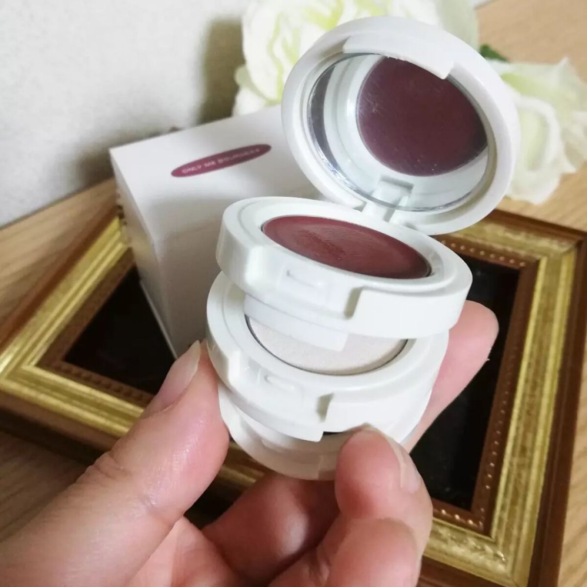 ジェンティー マルチ ラブ パレット /GENTY/ジェル・クリームアイシャドウを使ったクチコミ（3枚目）