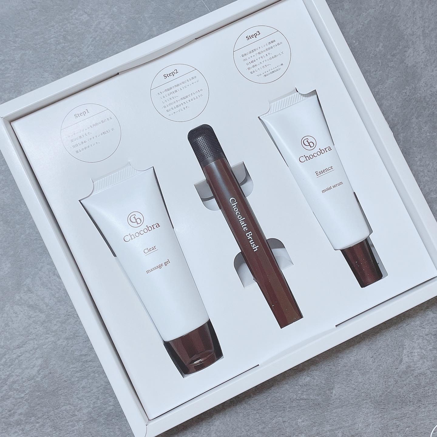 チョコブラ スペシャル毛穴ケアセット/Chocobra/スキンケアキットを使ったクチコミ（1枚目）