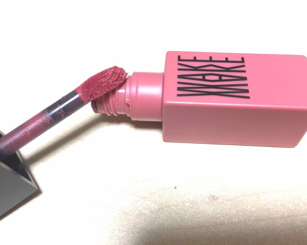 ホイッピングトックティント/wakemake/口紅を使ったクチコミ(3枚目)