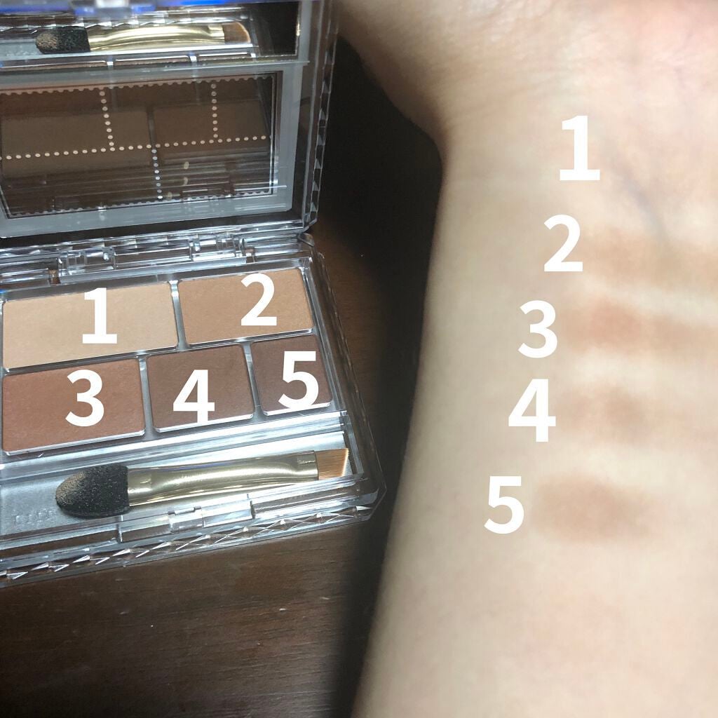 パーフェクトマルチアイズ/キャンメイク/アイシャドウパレットを使ったクチコミ(1枚目)