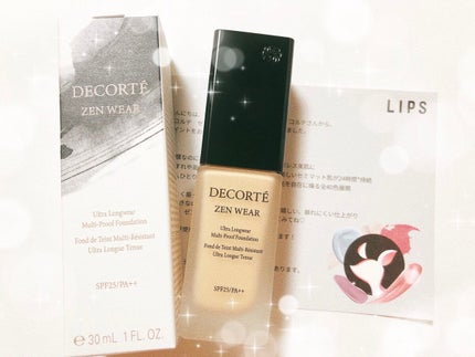 ゼン ウェア フルイド/DECORTÉ/リキッドファンデーションを使ったクチコミ(1枚目)