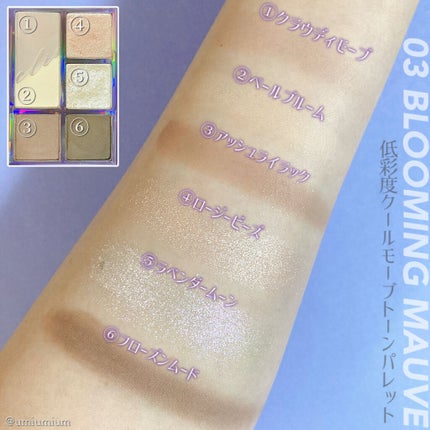 プロ アイパレット ミニ/CLIO/アイシャドウパレットを使ったクチコミ(4枚目)