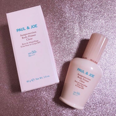 日焼け止めでツヤツヤ肌♡しっとり質感で日差しをガード♡

PAUL & JOE BEAUTE♡サンプロテクション ボディプライマー クリア

☆総評☆
仕上がりツヤツヤ
伸びが良くてしっとりなのに軽い✨