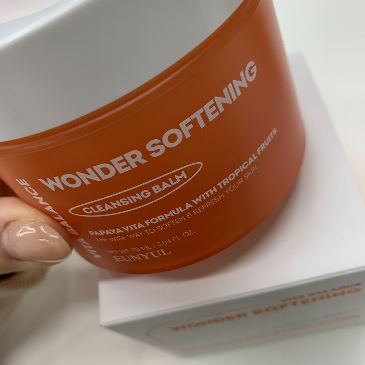 ビタ バランス ワンダー ソフニング クレンジング バーム/EUNYUL/クレンジングバームを使ったクチコミ（1枚目）