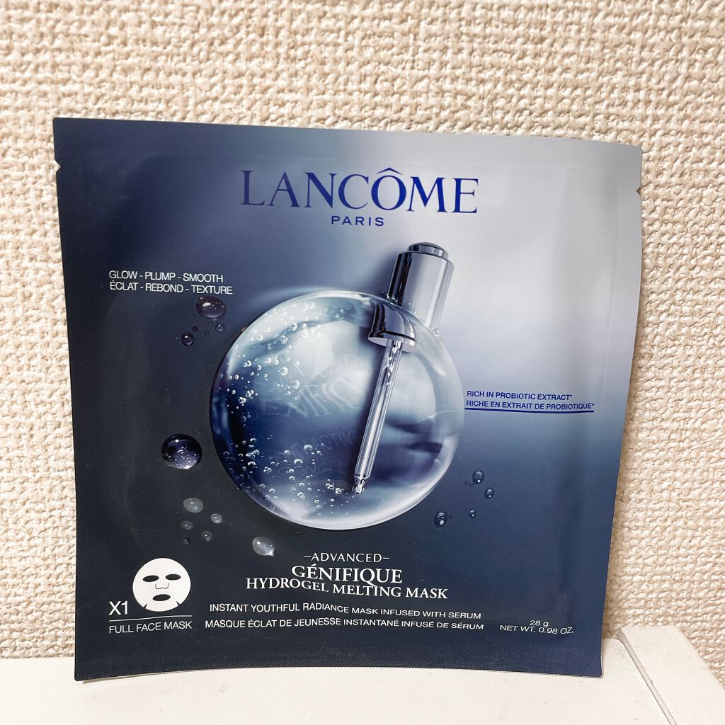 ジェニフィック アドバンスト ハイドロジェル メルティングマスク/LANCOME/シートマスク・パックを使ったクチコミ(1枚目)