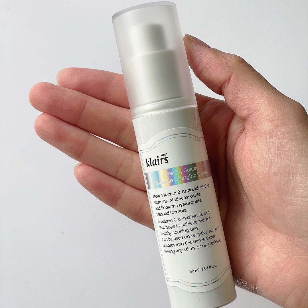 フレッシュリージュースドビタミンチャージングセラム(30ml)/Klairs/美容液を使ったクチコミ（2枚目）