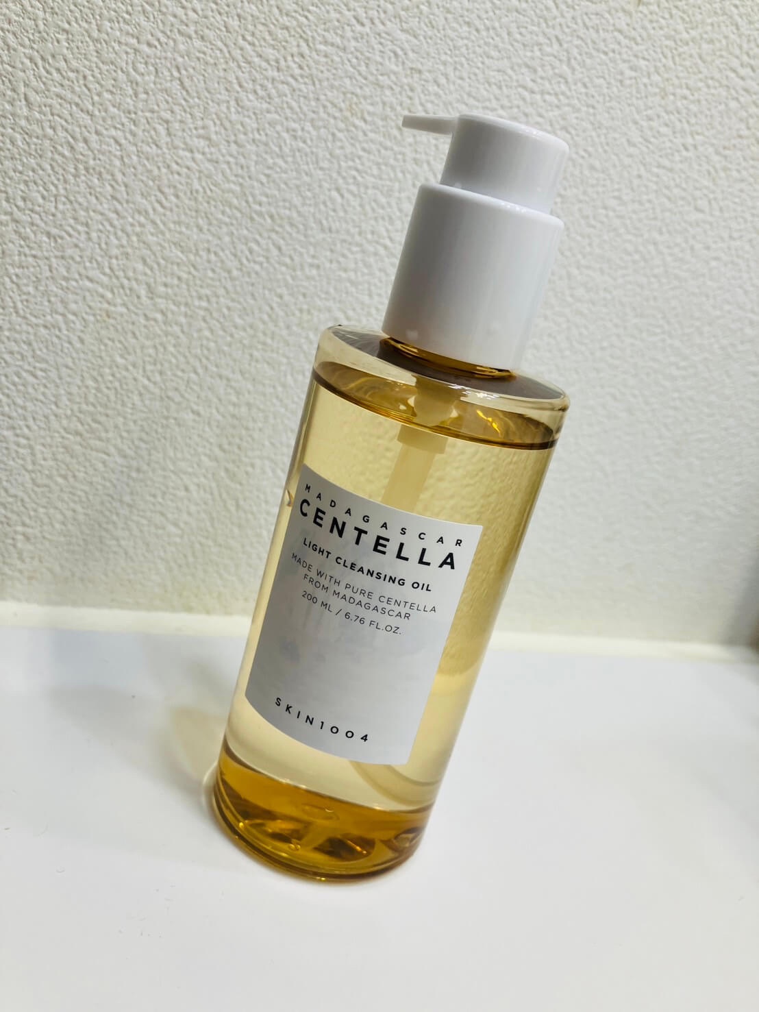 センテラ ライトクレンジングオイル/SKIN1004/オイルクレンジングを使ったクチコミ（1枚目）