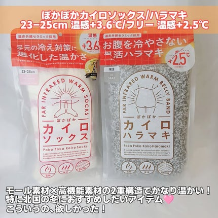 ぽかぽかカイロソックス/カイロソックス/暖かい靴下を使ったクチコミ(2枚目)