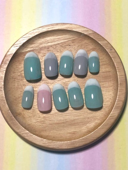 ジェルネイル(ライト対応)/セリア/ジェルネイルを使ったクチコミ(1枚目)