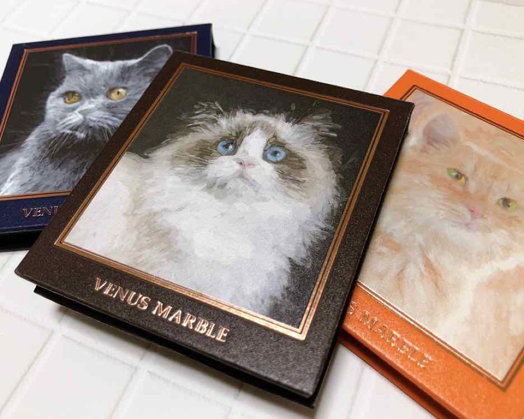 Venus Marble アイシャドウキャットシリーズ/Venus Marble/アイシャドウパレットを使ったクチコミ（3枚目）
