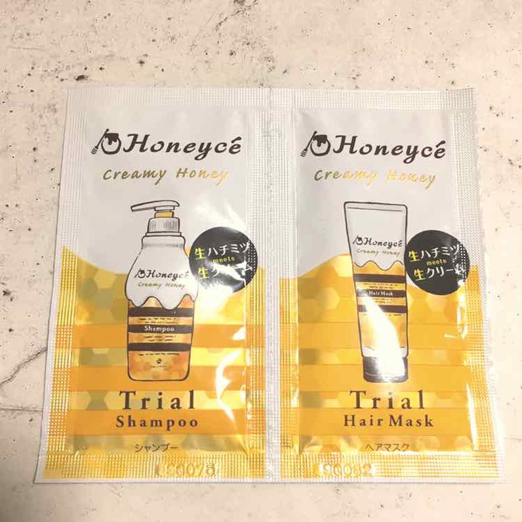 クリーミーハニー シャンプー/トリートメント/ハニーチェ/市販シャンプーを使ったクチコミ（1枚目）
