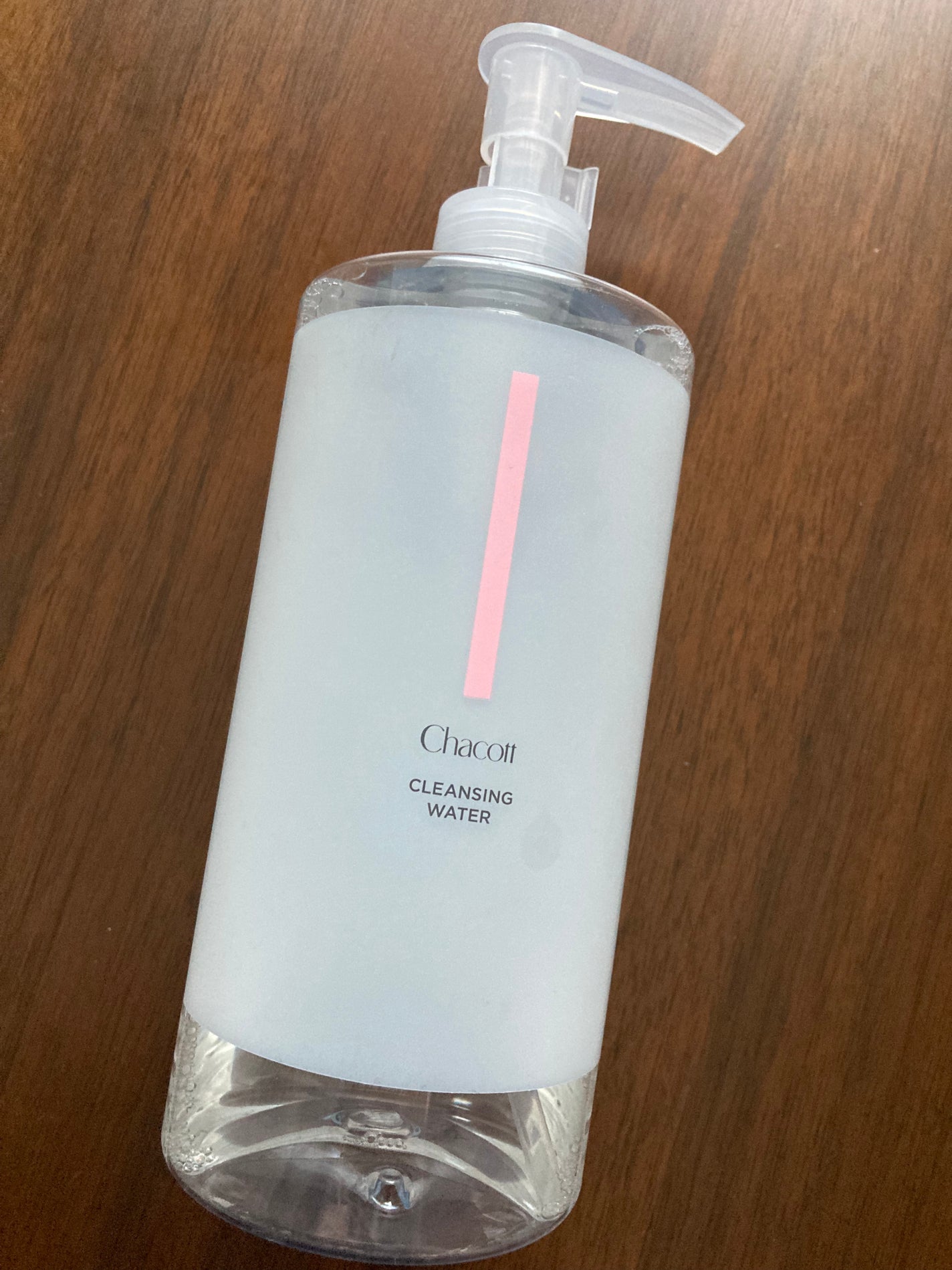 クレンジングウォーター/チャコット・コスメティクス/クレンジングウォーターを使ったクチコミ(1枚目)