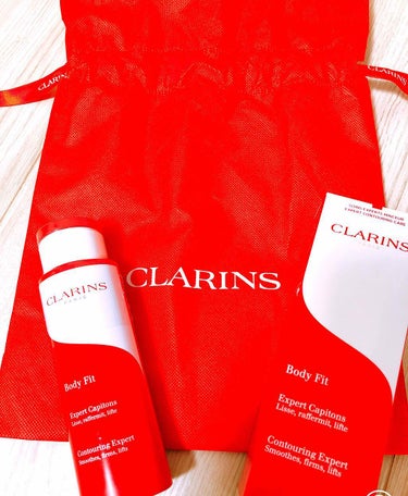 CLARINS ボディ フィットのクチコミ「LIPS運営一同様ありがとうございます☺️
クラランスのボディフィット当選しました。
ダイエッ.....」（2枚目）