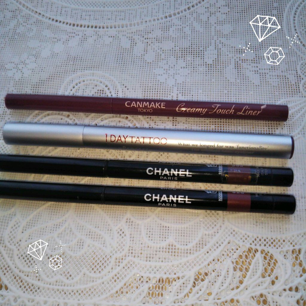 スティロ ユー ウォータープルーフ N/CHANEL/ペンシルアイライナーを使ったクチコミ（2枚目）