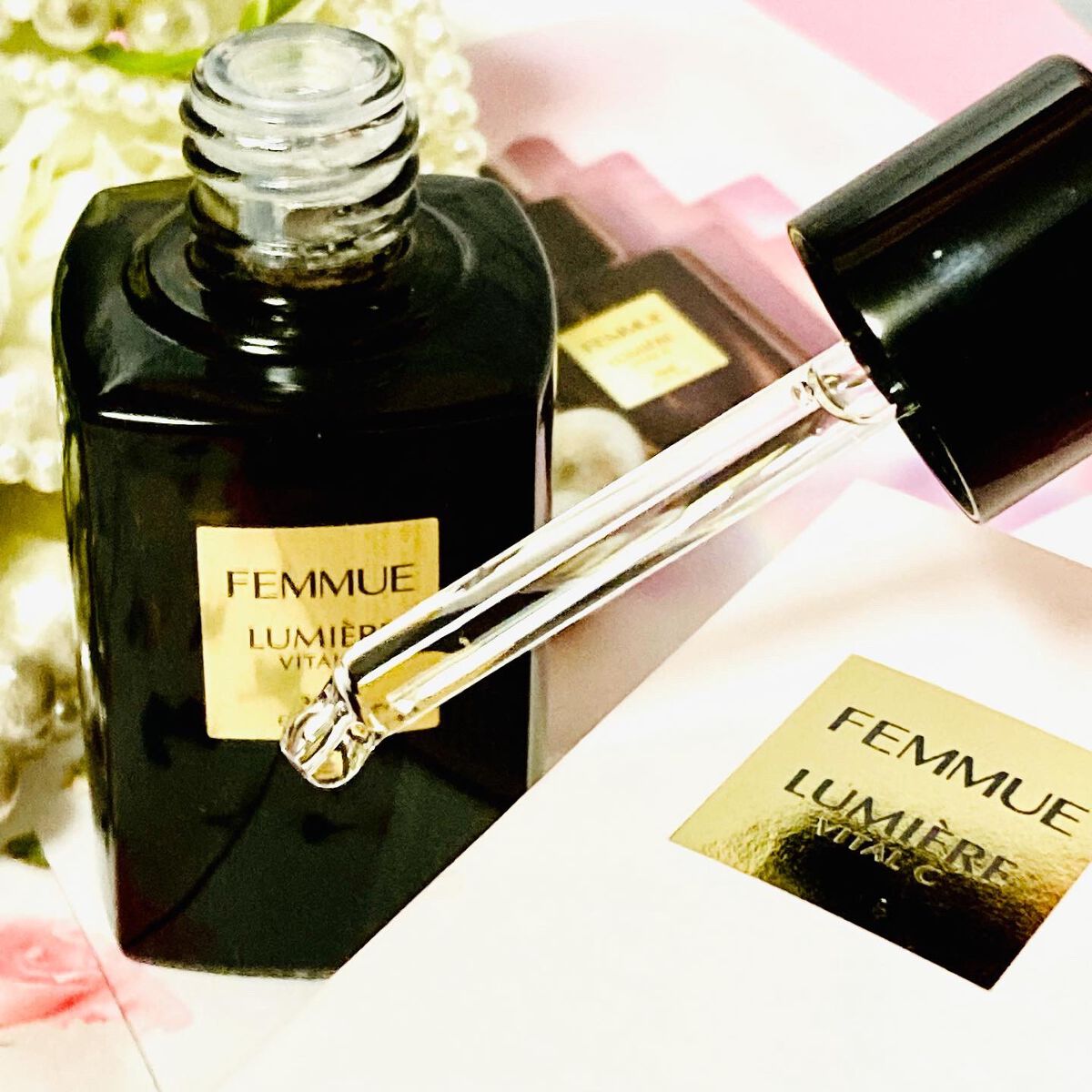 ルミエール ヴァイタルC/FEMMUE/ブースター・導入液を使ったクチコミ(3枚目)