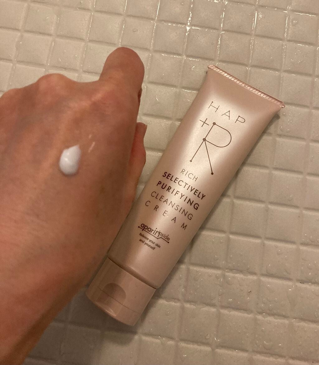 リッチクレンジングクリーム/HAP+R/クレンジングクリームを使ったクチコミ(2枚目)