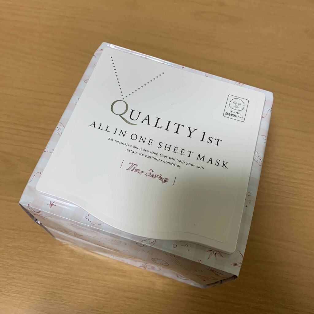 オールインワンシートマスク 超時短マスク/クオリティファースト/シートマスク・パックを使ったクチコミ(1枚目)