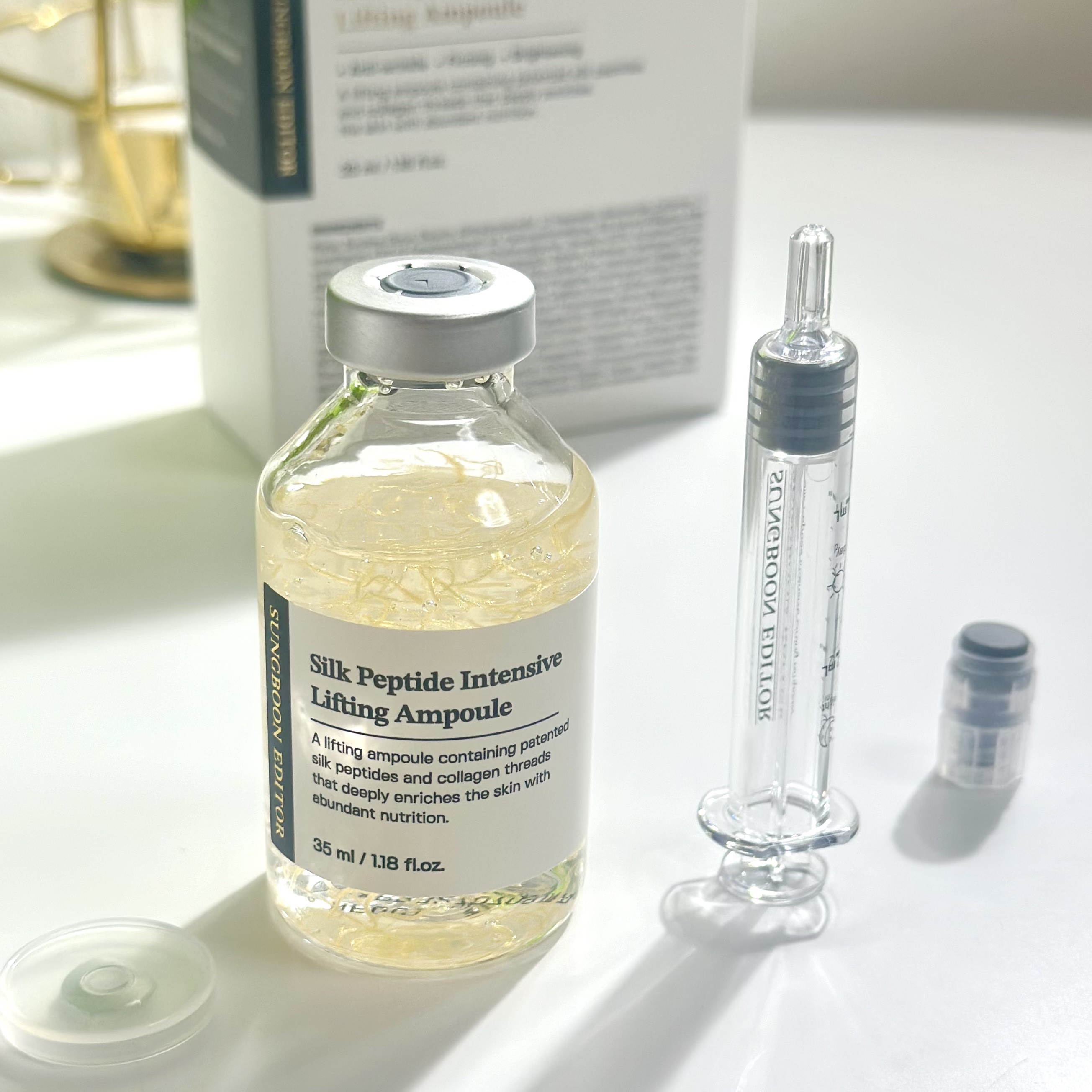 シルクペプチドインテンシブリフティングアンプル/SUNGBOON EDITOR（成分エディター）/美容液を使ったクチコミ（3枚目）