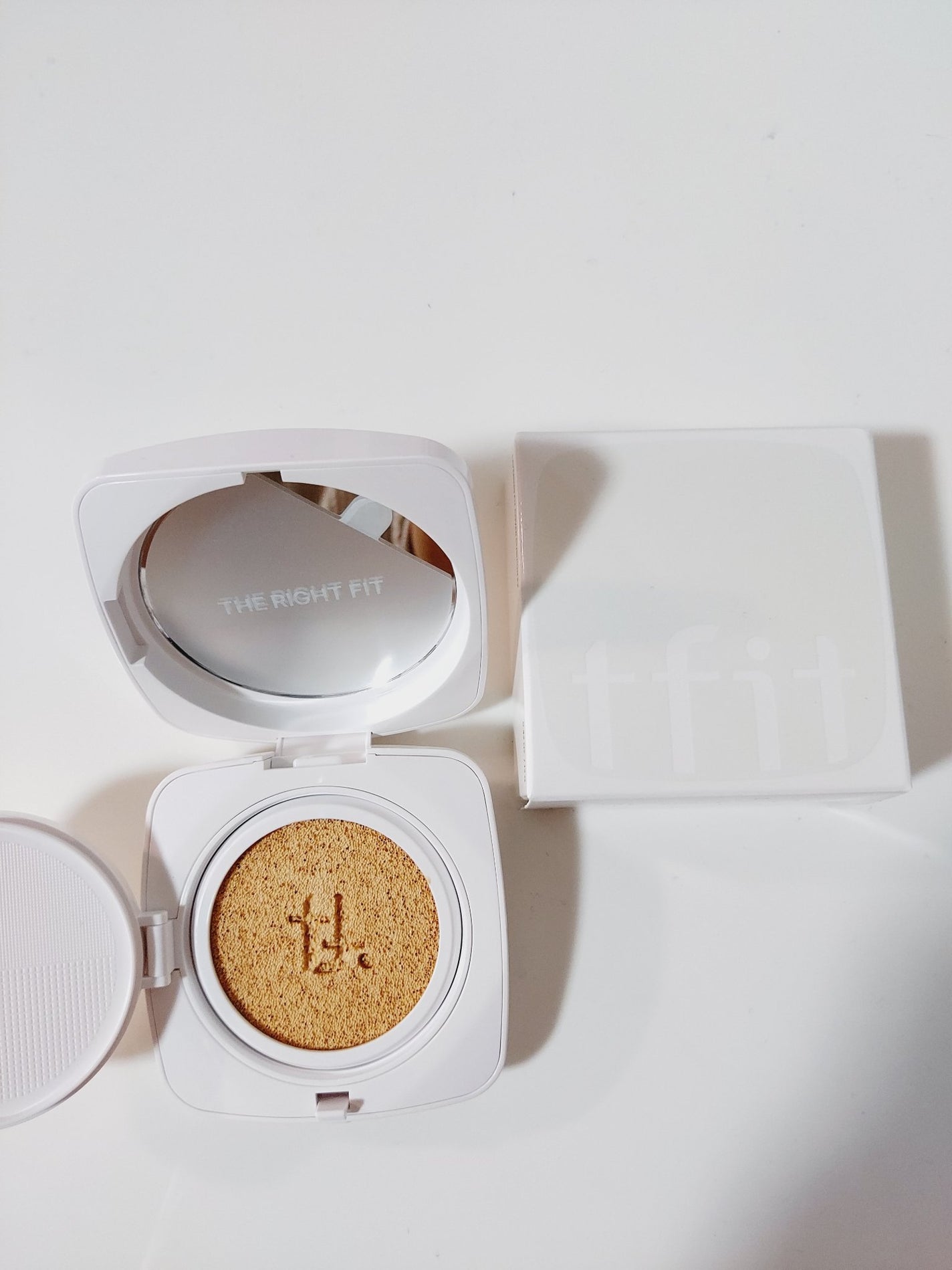 レイヤリングフィットカバークッションEX/TFIT/クッションファンデーションを使ったクチコミ(4枚目)