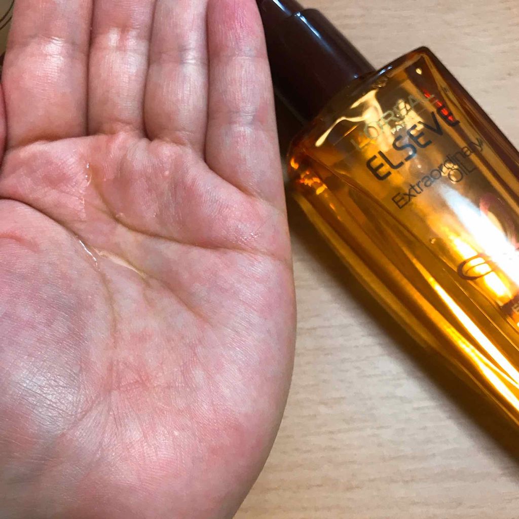 エルセーヴ エクストラオーディナリーオイル エクストラリッチ フィニッシュ/ロレアル パリ/ヘアオイルを使ったクチコミ（2枚目）