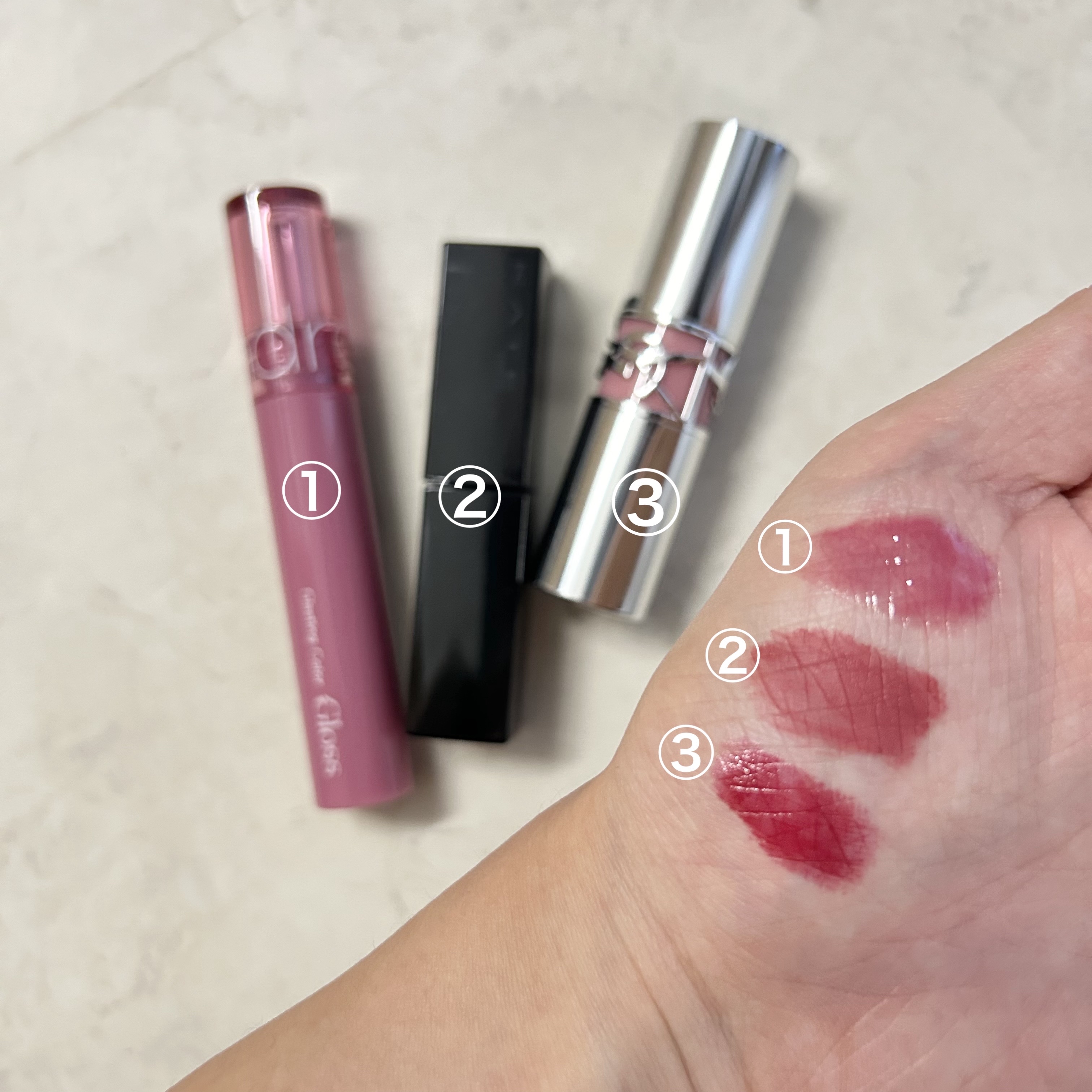 リップモンスター スフレマット/KATE/口紅を使ったクチコミ（2枚目）