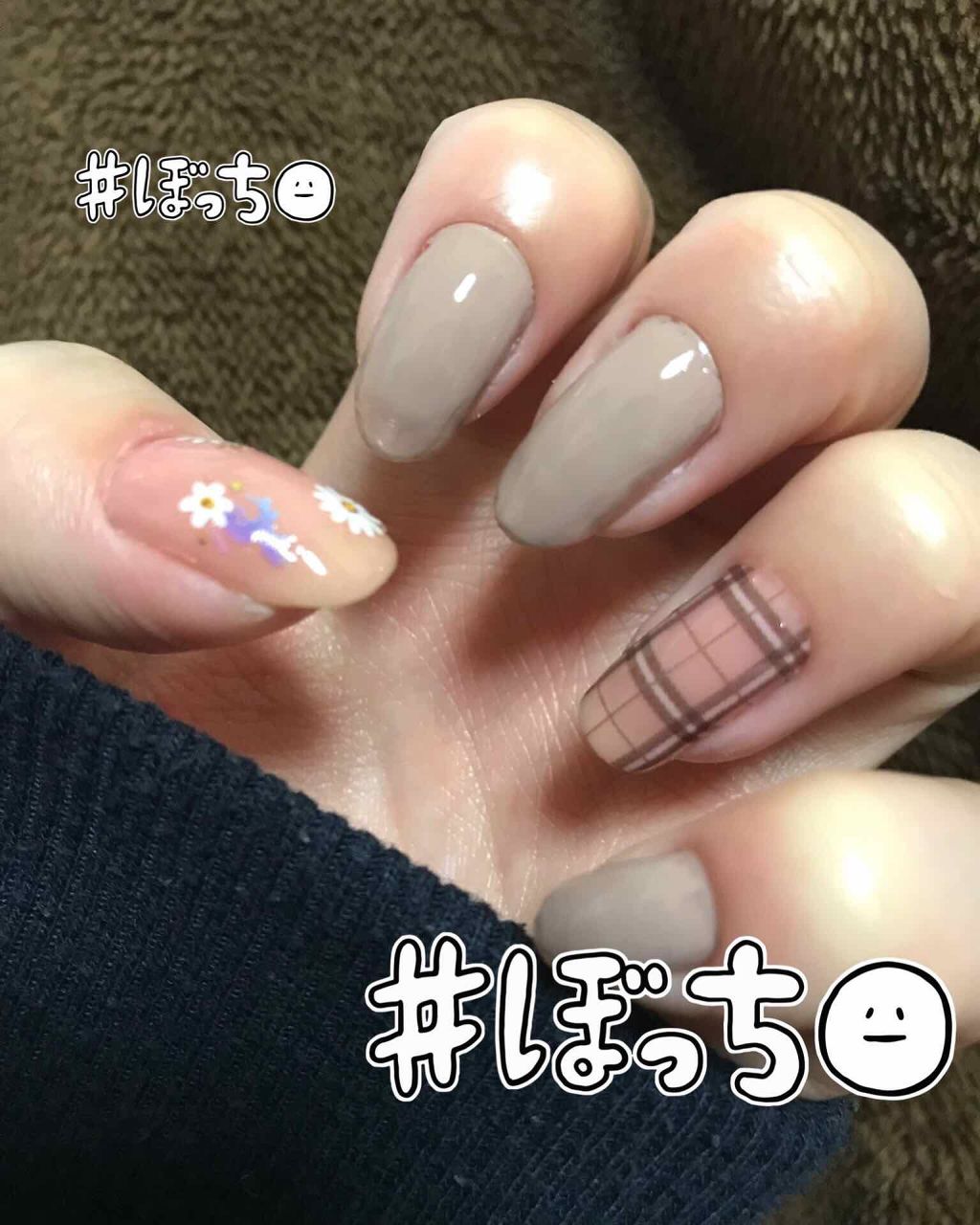 しずくネイルシール/キャンドゥ/ネイルシールを使ったクチコミ(1枚目)