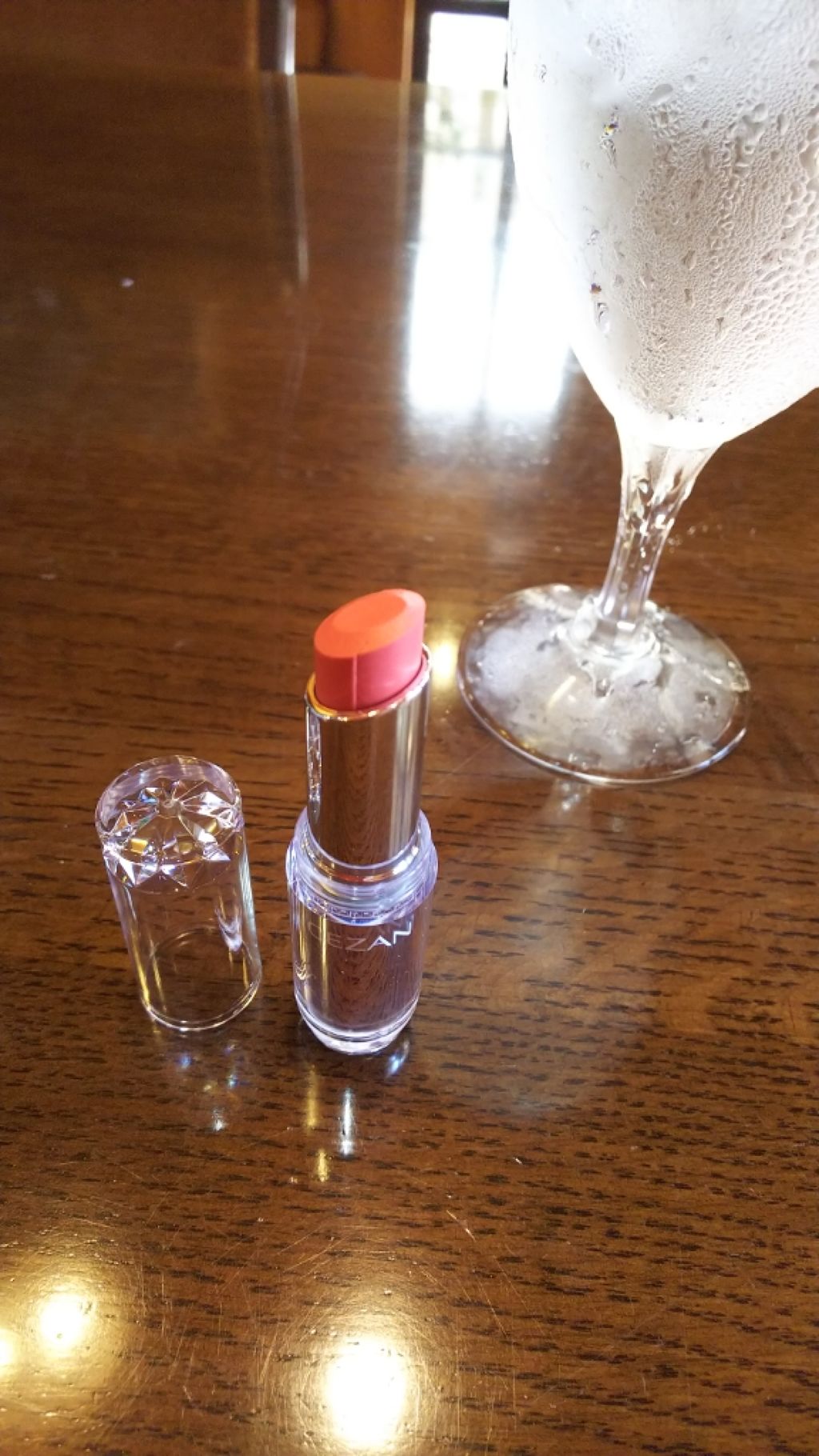 ラスティンググロスリップ/CEZANNE/口紅を使ったクチコミ(1枚目)