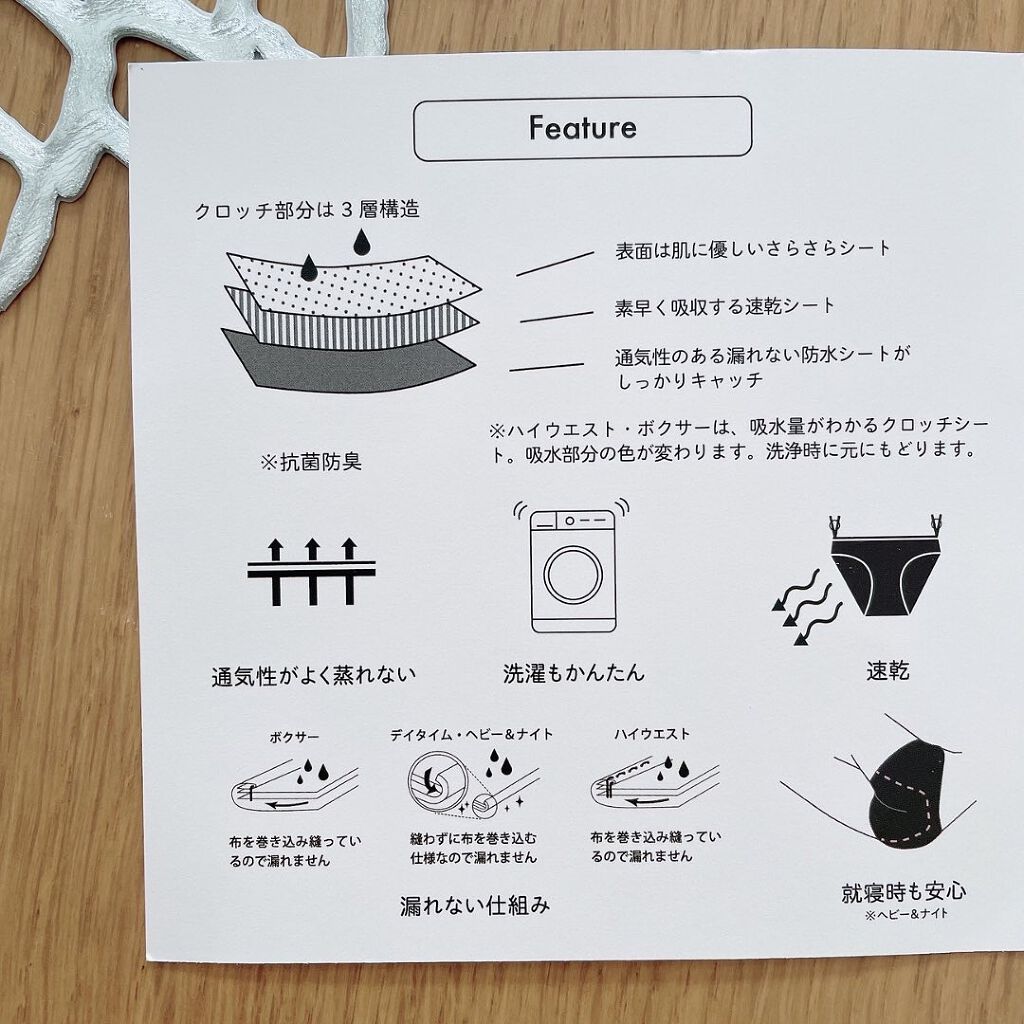 ムーンパンツ/ムーンパンツ/その他生理用品を使ったクチコミ（3枚目）