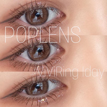 ViVi Ring 1Month/OLENS/カラーコンタクトレンズを使ったクチコミ(1枚目)