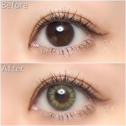 Smile Cake/chuu LENS/カラーコンタクトレンズを使ったクチコミ(10枚目)