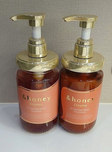 Creamy EXダメージリペアシャンプー1.0/ヘアトリートメント2.0/&honey/シャンプー・コンディショナーを使ったクチコミ（1枚目）