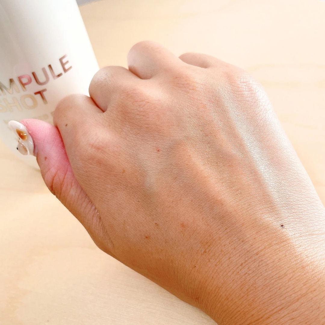 薬用 エフェクト リンクル＆モイスト ローション/AMPULE SHOT/化粧水を使ったクチコミ（3枚目）