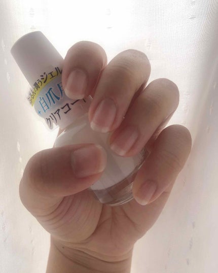 ウォータリーネイルジェル クイックグロス		/D-UP/オールインワンネイルを使ったクチコミ(3枚目)