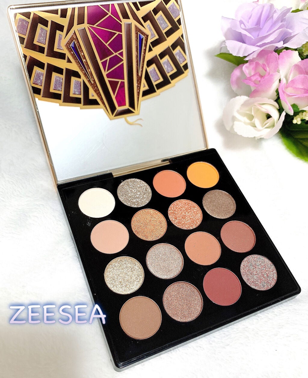 大英博物館 エジプトシリーズ アイシャドウパレット/ZEESEA/アイシャドウパレットを使ったクチコミ(6枚目)