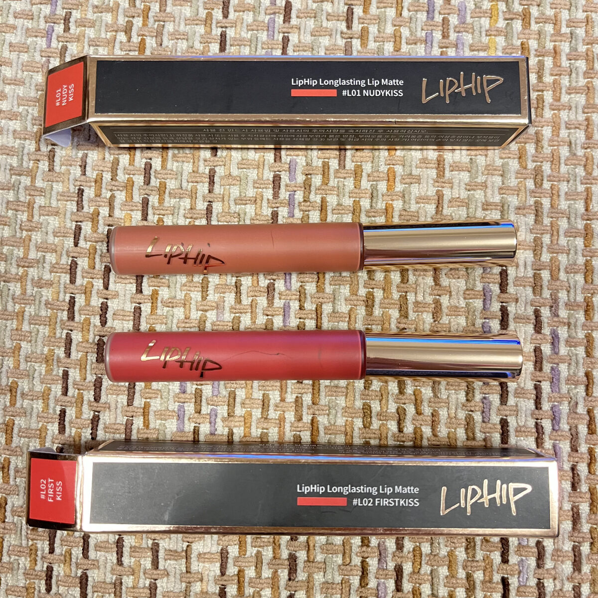 ロングラスティングマットティント/LIPHIP(リップヒップ)/リップティントを使ったクチコミ（1枚目）