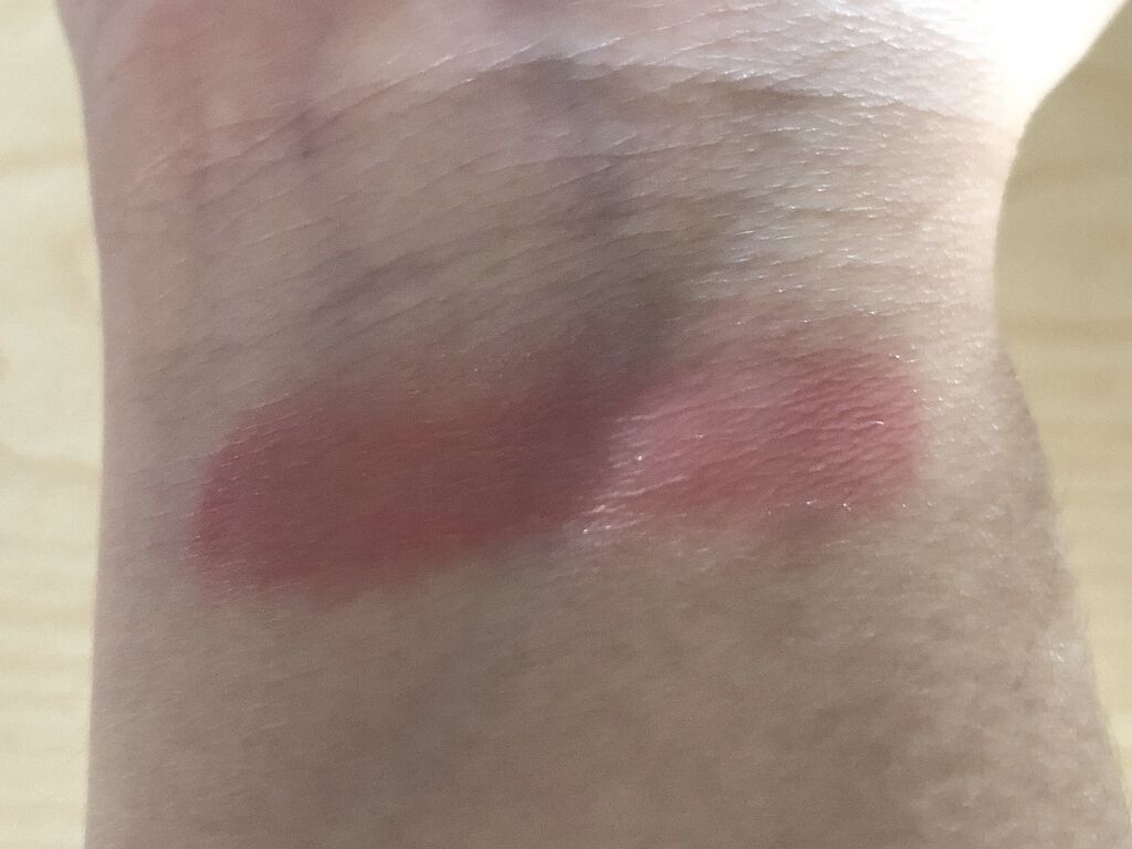 ラスティンググロスリップ PK1 ピンク系/CEZANNE/口紅を使ったクチコミ（2枚目）