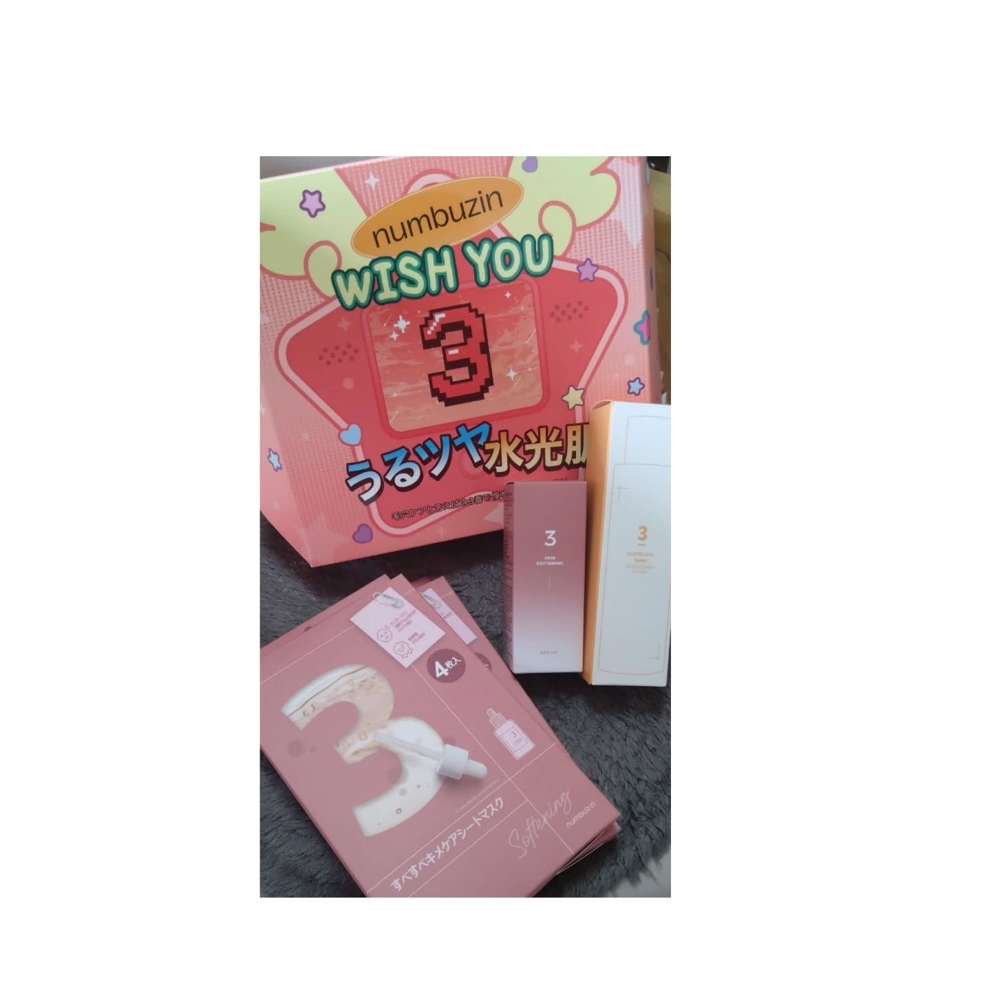 3番 すべすべキメケアセラム/numbuzin/美容液を使ったクチコミ（1枚目）