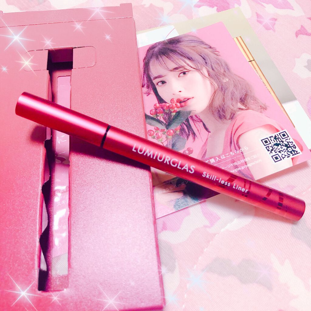 スキルレスライナー/LUMIURGLAS/リキッドアイライナーを使ったクチコミ（3枚目）