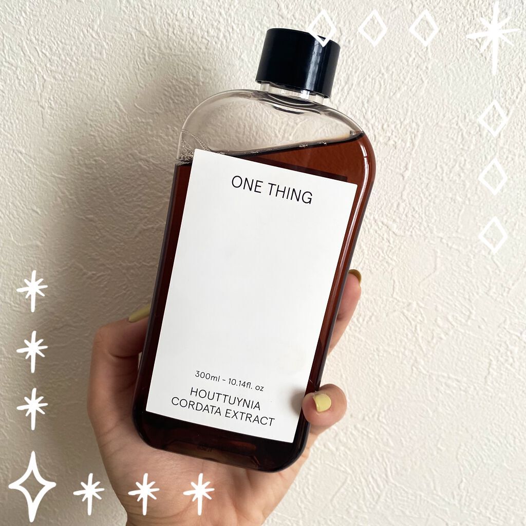 ドクダミ化粧水/ONE THING/化粧水を使ったクチコミ（1枚目）