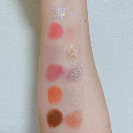 エクスプローラ12色 動物アイシャドウパレット/PERFECT DIARY/アイシャドウパレットを使ったクチコミ(4枚目)