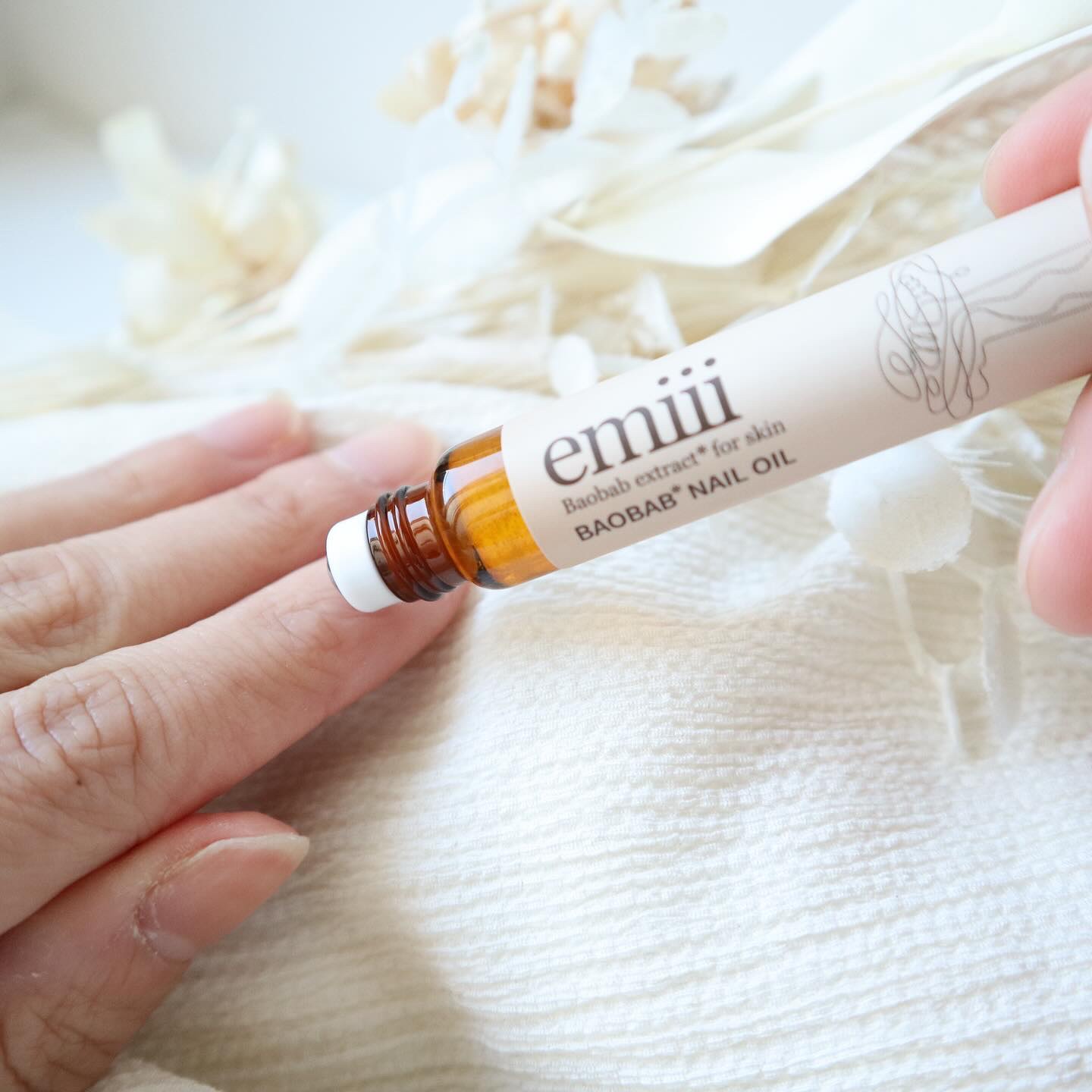 エミィ バオバブ美容ネイルオイル/emiii/ネイルオイル・トリートメントを使ったクチコミ（3枚目）