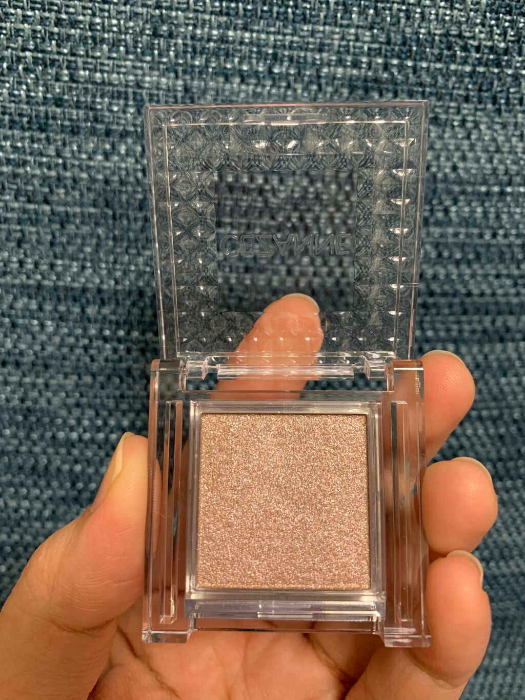 シングルカラーアイシャドウ/CEZANNE/単色アイシャドウを使ったクチコミ(1枚目)